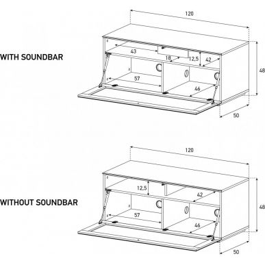 MELICONI 12050F GLASS WHITE